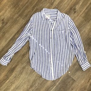 Free People Linen button down